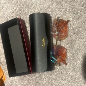 Cartier Men's Sunglasses - two tone